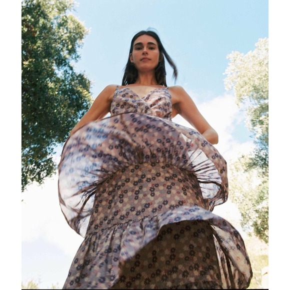 Christy Dawn Dresses & Skirts - Floral Purple Maxi Dress